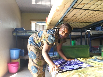 Kuria girls hideout cleaning